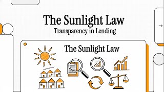 HMDA: The &ldquo;Sunlight Law&rdquo; of Mortgage Lending | Understanding the Home Mortgage Disclosure Act