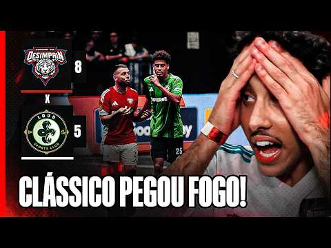 BASTIDORES DA KINGS LEAGUE BRASIL | DESIMPAIN 8 X 5 LOUD | O DESIMPAIN VENCE O CL&Aacute;SSICO NA KINGS! 👑