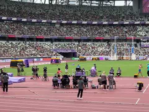 東京2025世界陸上  女子棒高跳び  諸田さん（4m25）成功の瞬間！