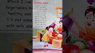 Healthy Food Poem# Vegetable Poem # Healthy Food for kids poem #