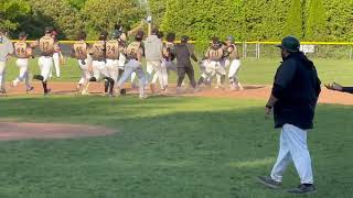 Joe Cordi wins it for Brick Memorial with a two-out, two-run single in the seventh