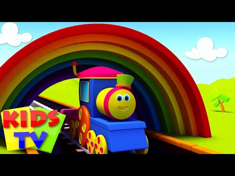 Bob On A Color Ride | Bob colors train | Learn Colors with Bob | Colors song | colors kids TV