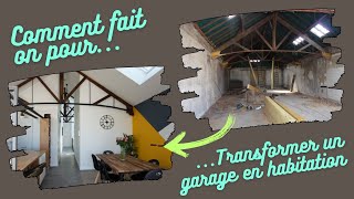 How to convert a garage into a living space