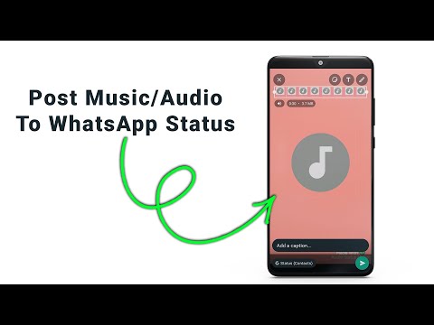 How To Post Audio to WhatsApp Status - EASY and FUN!!