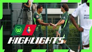 Sieg im letzten Test 💪 | Highlights | VfL Wolfsburg - Telstar 1963