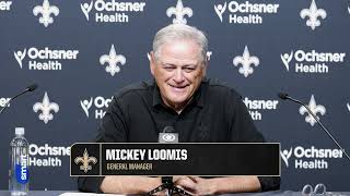 Mickey Loomis on Day 3 selections, recapping Saints draft | 2026 NFL Draft