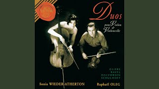 Sonata for Violin and Cello in A Minor, M.73: IV. Vif, avec entrain - Sonia Wieder-Atherton
