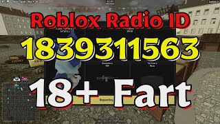 Fart Roblox Radio Codes/IDs