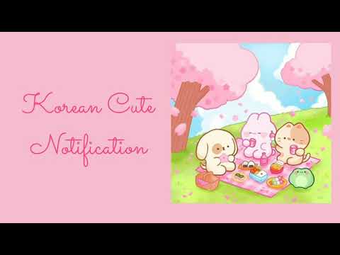 🧁 5 Seconds Korean Cute Notification 🍒 | Aesthetic Kawaii Ringtone 🍧