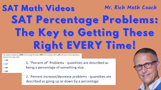 SAT Percent Problems Made Easy!