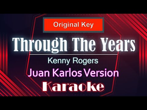 Juan Karlos - Through The Years [Karaoke / Minu One / Instrumental]