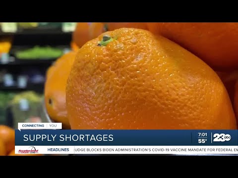 Supply Chain Issues Cause Empty Shelves