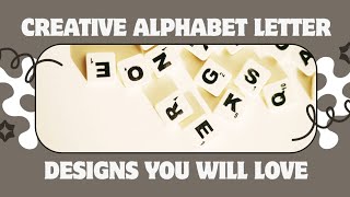 Beautiful Alphabet Letter Design🌸| Best Cute Aesthetic Floral Letter Designs🥰| #beautiful #design