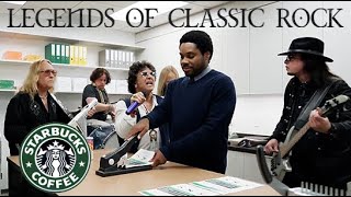 STARBUCKS ICED ENERGY COMMERCIAL with LEGENDS OF CLASSIC ROCK