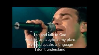 "Feel" Robbie Williams Live Lyrics