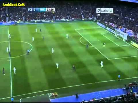 مباراة برشلونة وريال مدريد 21-4-2012 | الشوط الأول كامل