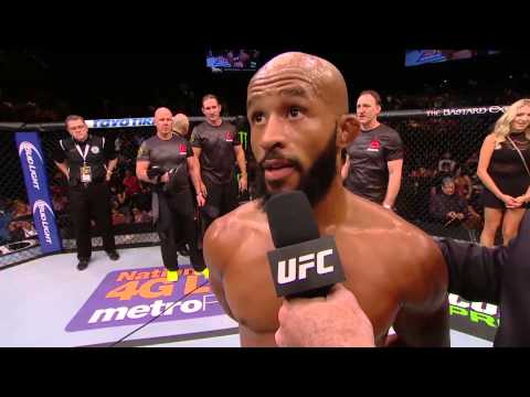 UFC 191: Demetrious Johnson Octagon Interview