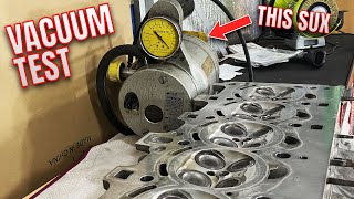 How to test valve seats properly: Did i mess it up?