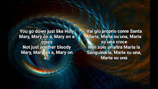 MARY ON A CROSS - GHOST - TESTO E TRADUZIONE