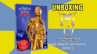 DVD Michael Jackson: History on Film - Volume II - UNBOXING