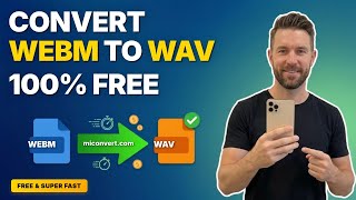 WEBM to WAV Conversion Made Easy &mdash; Free & Fast | MiConvert
