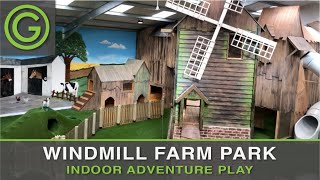 Indoor Adventure Playground ay Windmill Farm Park, Leicestershire - Design & Built by Greenspan