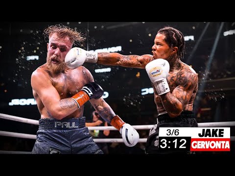 Jake Paul vs. Gervonta Davis Full Fight Highlights HD