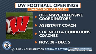 Football coaching staff jobs posted as Badgers prepare to introduce Luke Fickell as new head coach