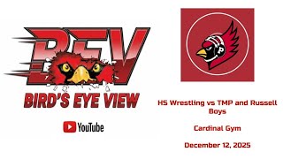 High School Wrestling Plainville vs Russell