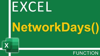 Stream How To Use Excel NetworkDays Function | Excel Tutorial for Everyone Online
