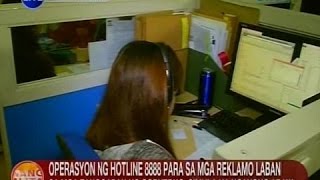 UB: Operasyon ng hotline 8888 para sa mga reklamo vs. mga tanggapan ng gobyerno, simula na ngayon