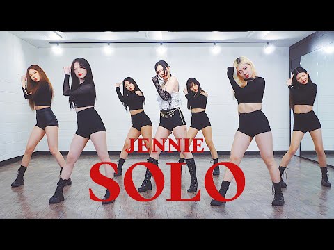 JENNIE 제니 - 'SOLO (REMIX)' | 커버댄스 DANCE COVER | 안무 거울모드 MIRROR MODE (2:04~)