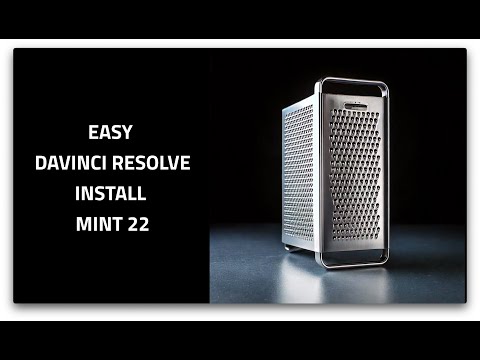 How to Install DaVinci Resolve on Linux Mint 22 | Easy