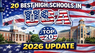 20 BEST HIGH SCHOOLS IN USA | 2026 UPDATE
