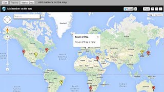 Add Pins to a Custom Google Map