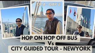Manhattan vlog: Hop on hop off bus New York 