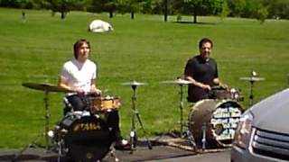 Behind the Scenes with "Run to the Drums!".  "We Will Rock You" Sound Check on Location