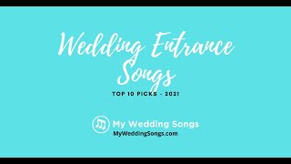 Top 10 Wedding Entrance Songs: Grand Party Intro Hits (Jason Mraz, Chainsmokers)