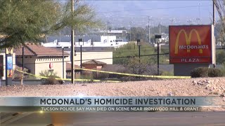 Shock in Tucson after man was killed at westside McDonald's