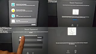 How to Reset M1 MacBook Pro Password if You Forgot it A2338 A2442 Recovery Mode Options