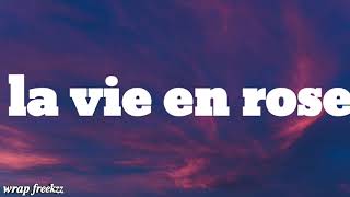 la vie en rose by  aoi teshima song  lyrics english
