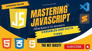 Stream Mastering JavaScript - From Basics to Advanced | Variables and Data Types Online