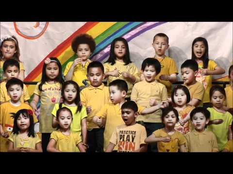 Spring Sing 2012 Kindergarten - The World is a Rainbow