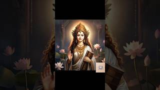 saraswati mata birth story🙏#shotrs #cartoon #youtubeshorts