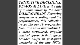 Psycho Killer (CBS/Columbia Demo) - Talking Heads