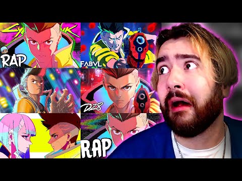 REACTION - CYBERPUNK SONGS BY RUSTAGE, FABVL, DIVIDE, GAMEBOYJONES, NERDOUT, DIZZYEIGHT & DELTA DEEZ