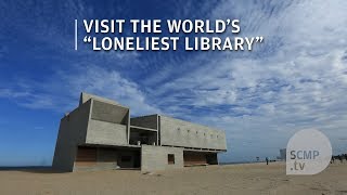 The world's "loneliest library" is on a beach in China