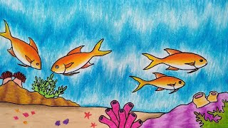 Belajar Menggambar Pemandangan ( Pohon Dan Taman )--( The Day -Art ) 180_X_320_jpg