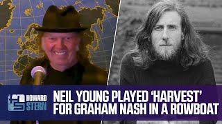 Neil Young First Listened to &ldquo;Harvest&rdquo; With Graham Nash in a Rowboat