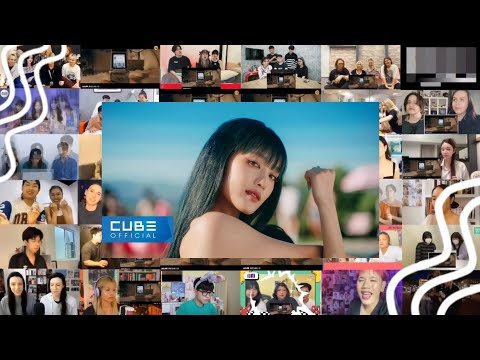 (여자)아이들((G)I-DLE) - '퀸카 (Queencard)' Official Music Video REACTION MASHUP